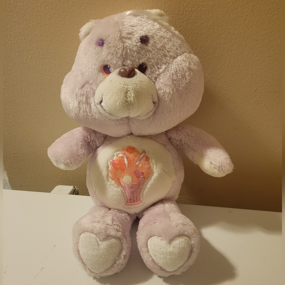 Vintage 1983 Kenner Milkshake Share Bear Plush Toy